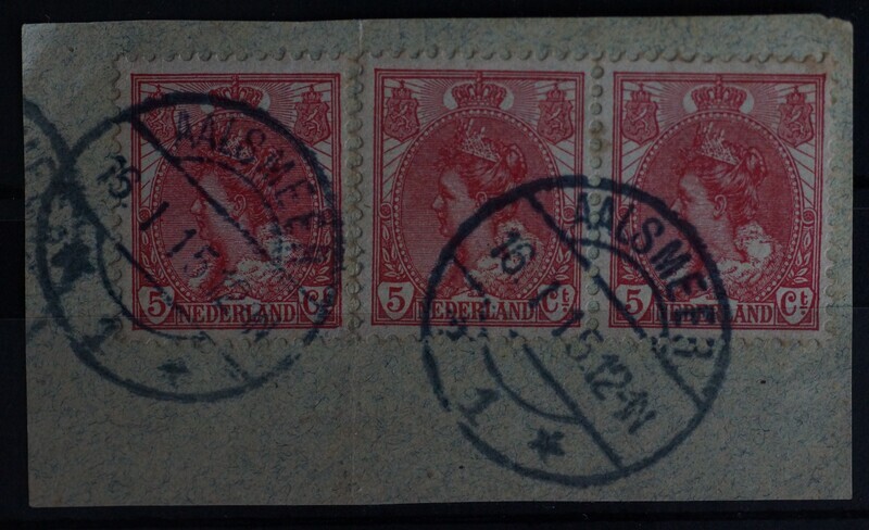 Aalsmeer 1 op NVPH 60 (3x) Aalsmeer 1 op NVPH 60 (3x)