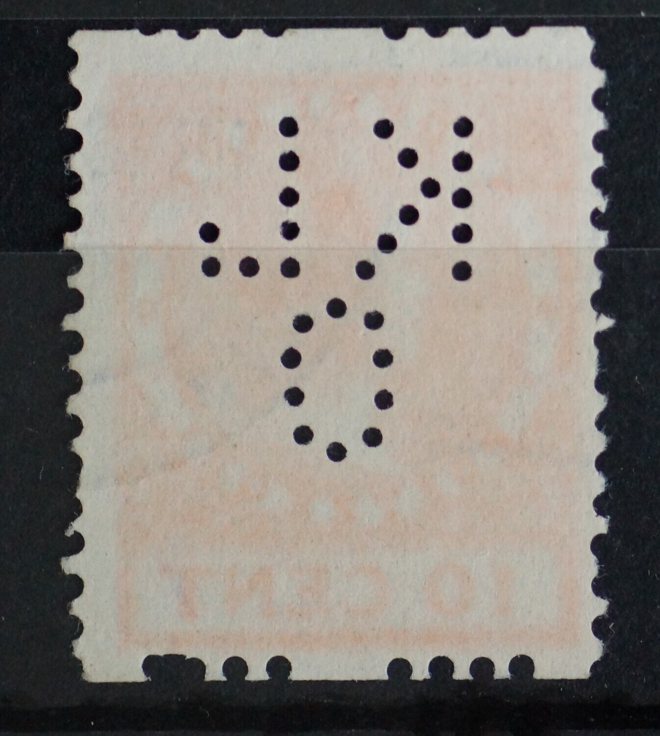 K L O in NVPH R10 (machinestempel Amsterdam)