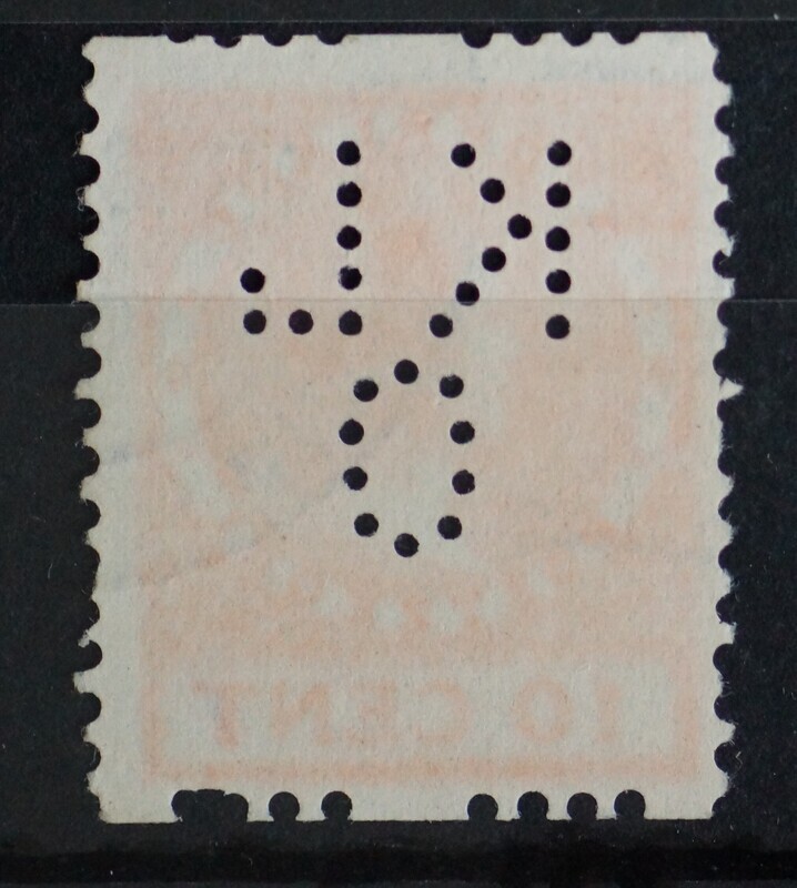 K L O in NVPH R10 (machinestempel Amsterdam)