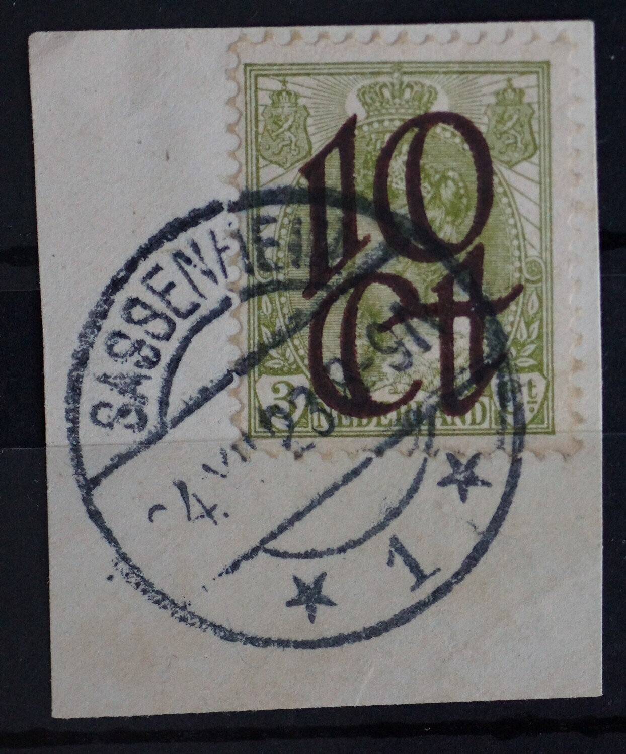 Sassenheim 1 op NVPH 116