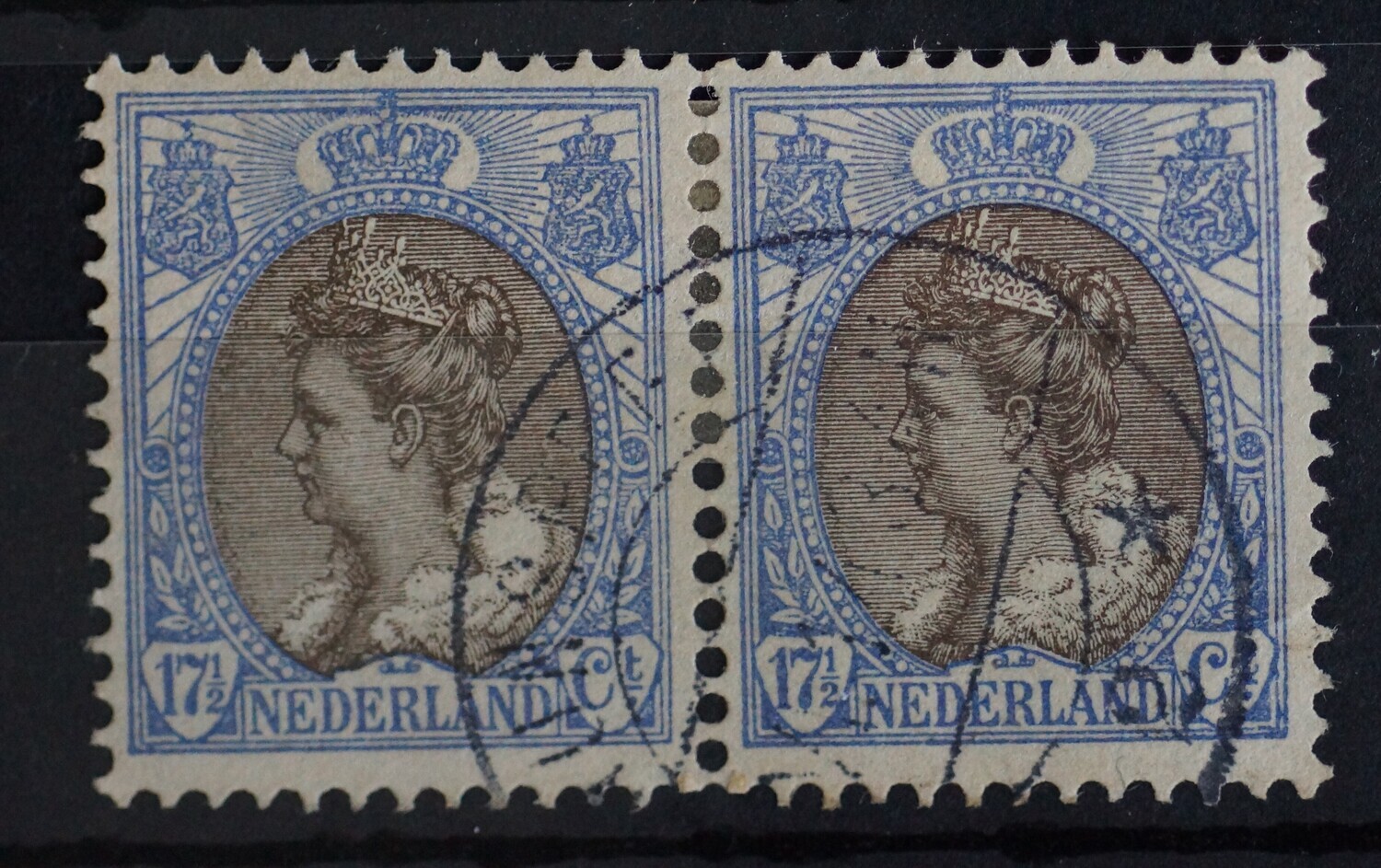 Nunspeet 2 op NVPH 67 (paar) - vrij schaars