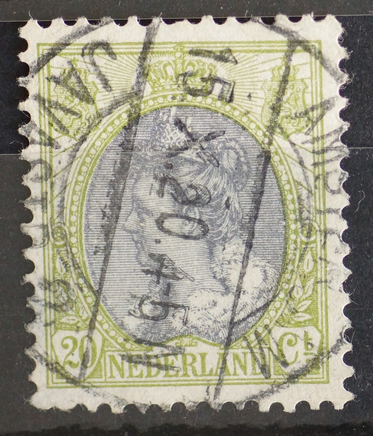 Amsterdam Javastr. 2 op NVPH 69 - schaars