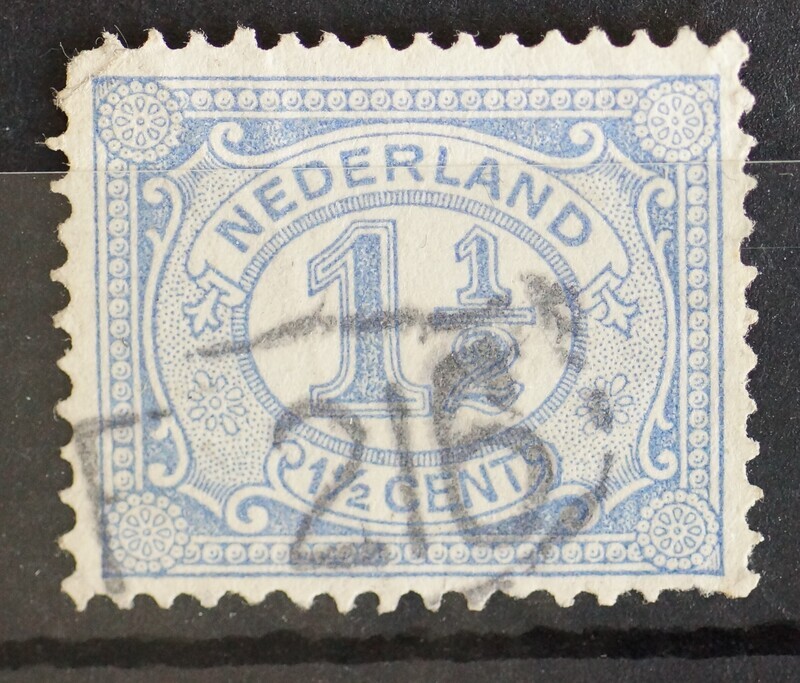 Bestellerstempel F.216 op NVPH 52