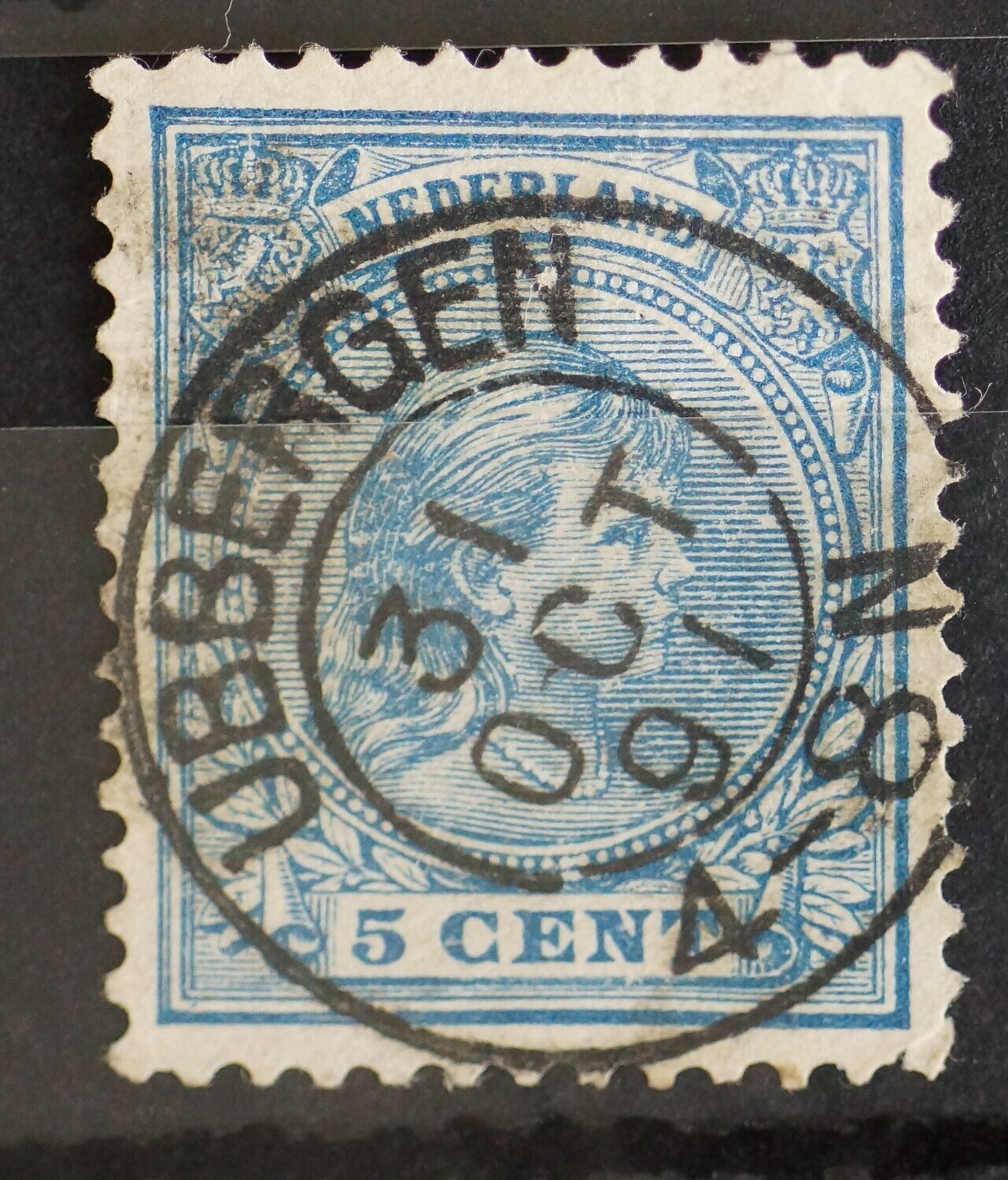 Ubbergen op NVPH 35 - zeer vroeg gebruik NVPH 35!