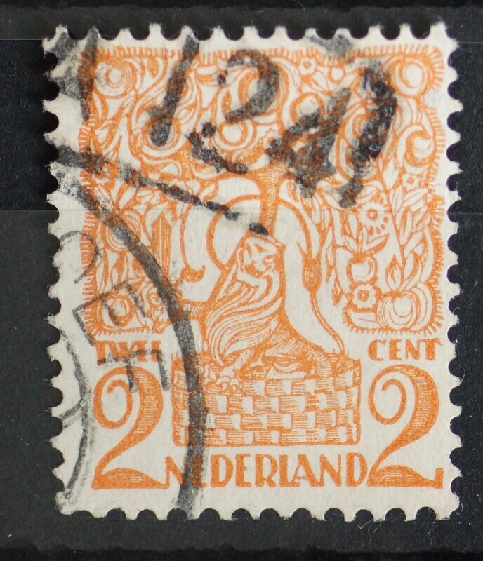 Bestellerstempel A.124 op NVPH 111