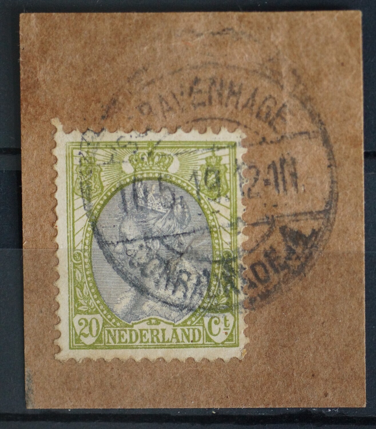 sGravenhage Conradkade 1 op NVPH 69 sGravenhage Conradkade 1 op NVPH 69