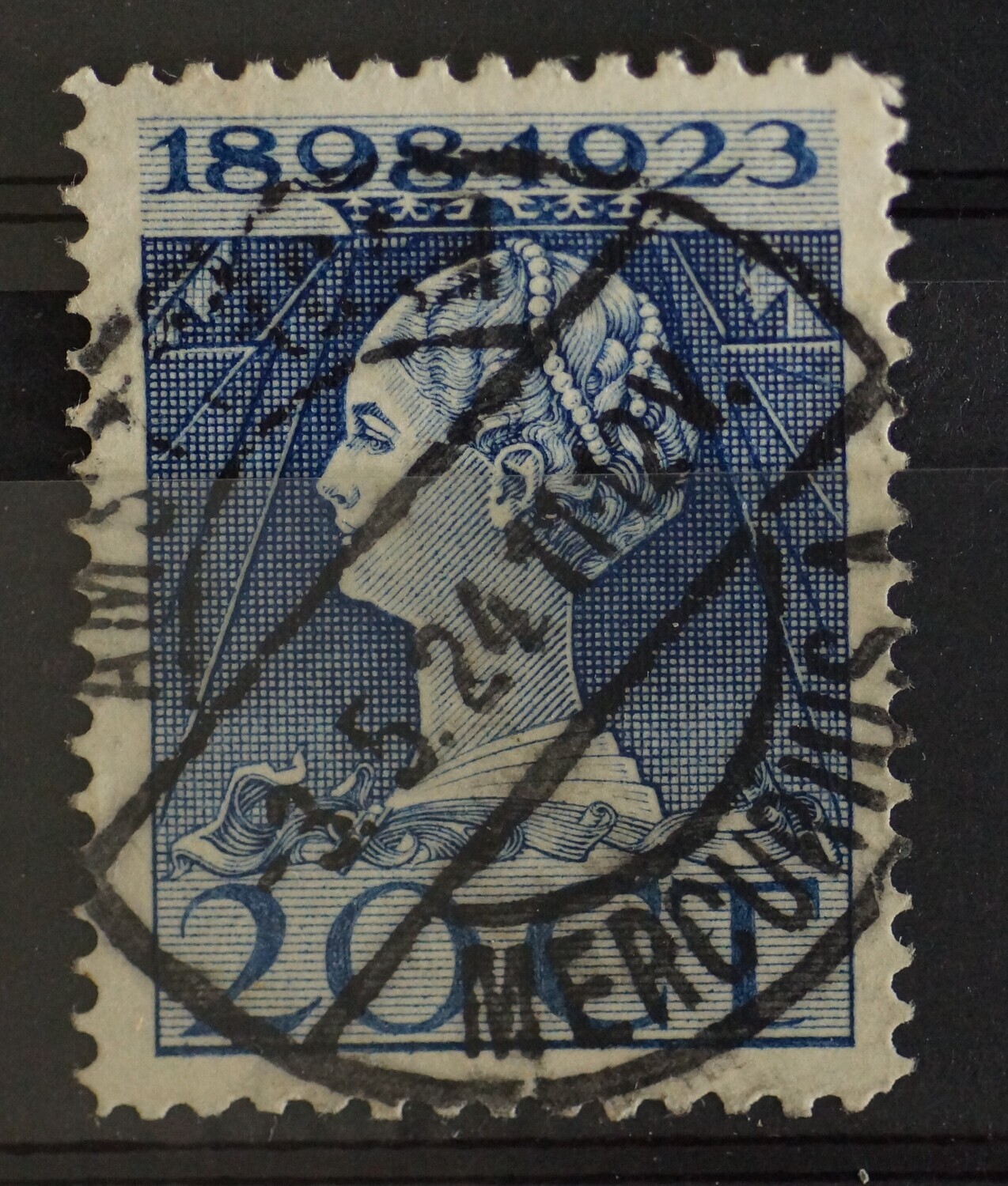 Amsterdam Mercurius 1 op NVPH 125