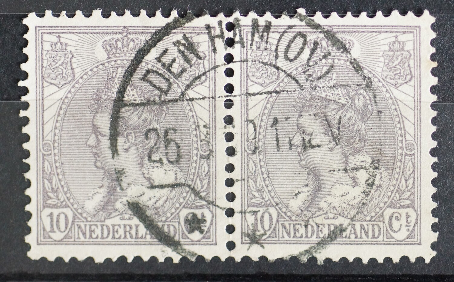 Den Ham (Ov.) op NVPH 62 (paar)