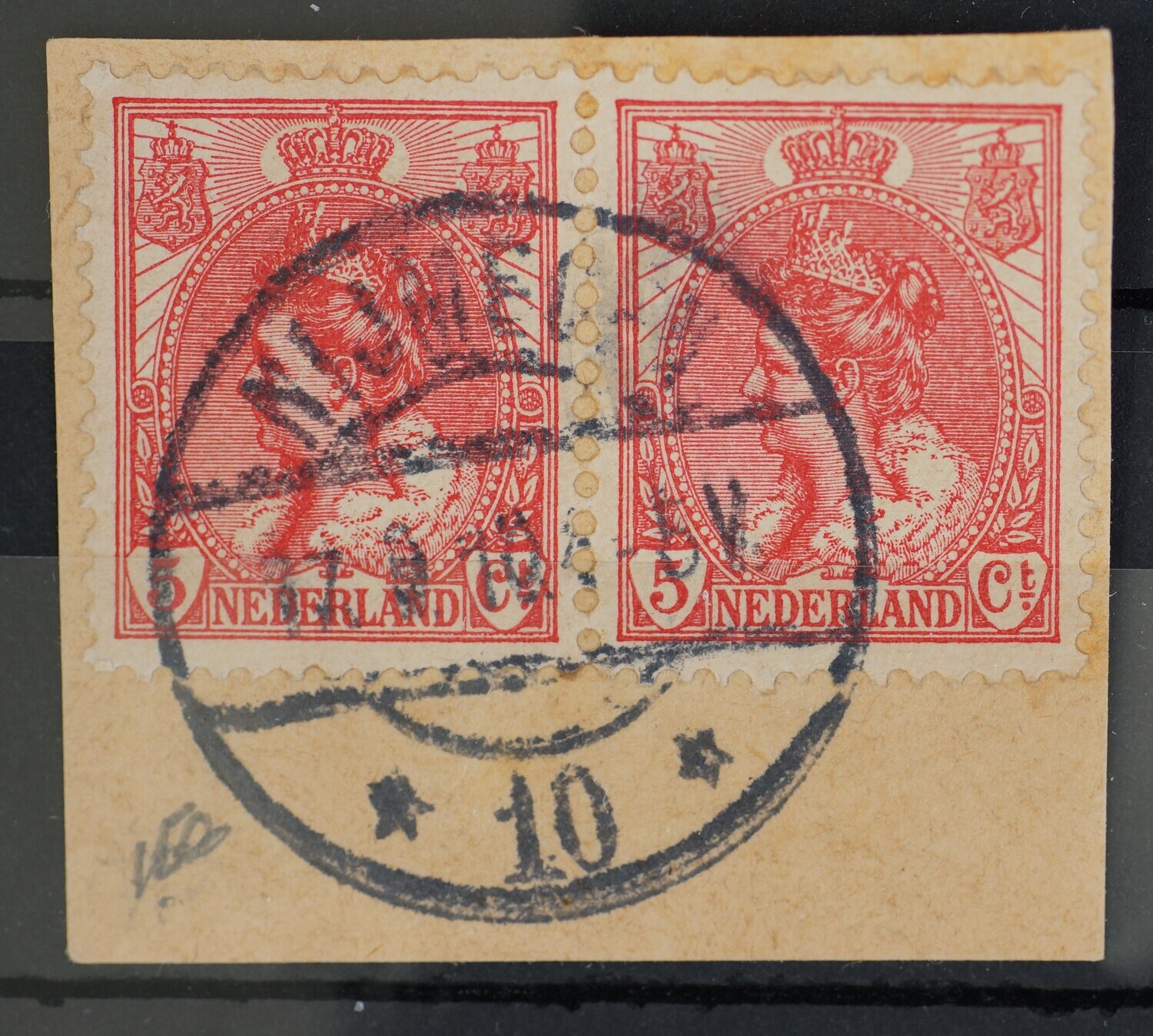 Nijmegen 10 op NVPH 60 (paar)