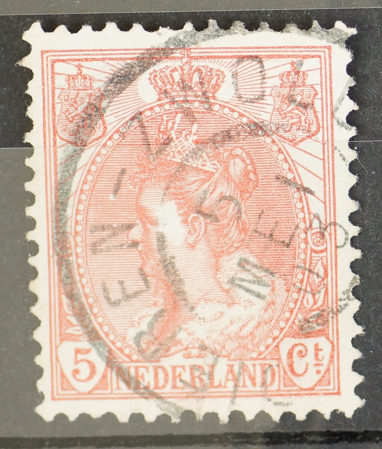 Dieren-Zwolle op NVPH 60 (fraai)