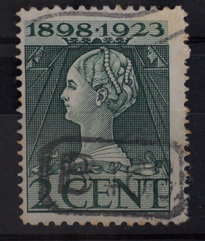 Bestellerstempel B.168 op NVPH 121
