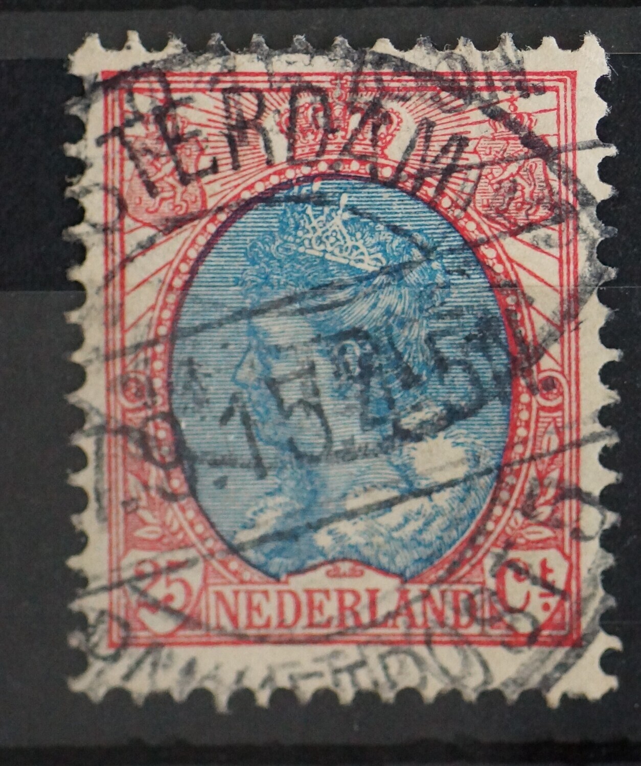 Amsterdam Pakketpost 5 op NVPH 71