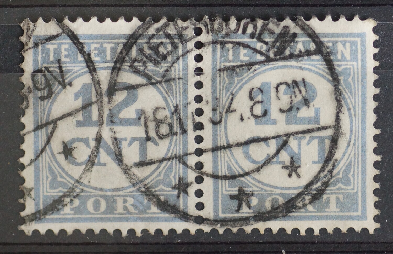 Pieterburen (Romeins) op NVPH P76 (paar)