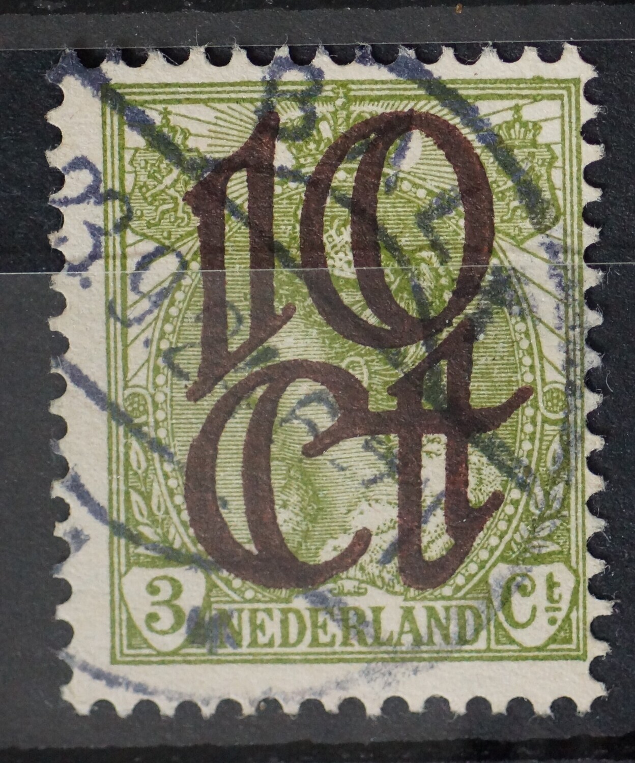 Balk 1 op NVPH 116 Balk 1 op NVPH 116