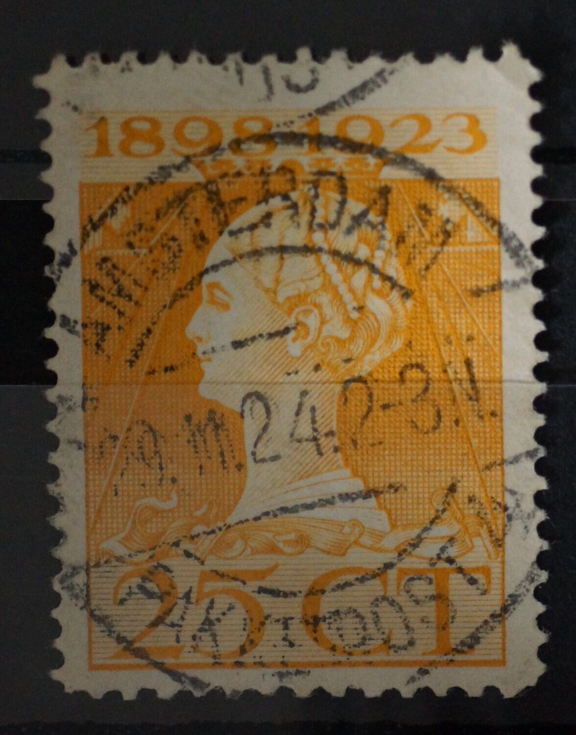 Amsterdam Pakketpost 4 op NVPH 126 Amsterdam Pakketpost 4 op NVPH 126