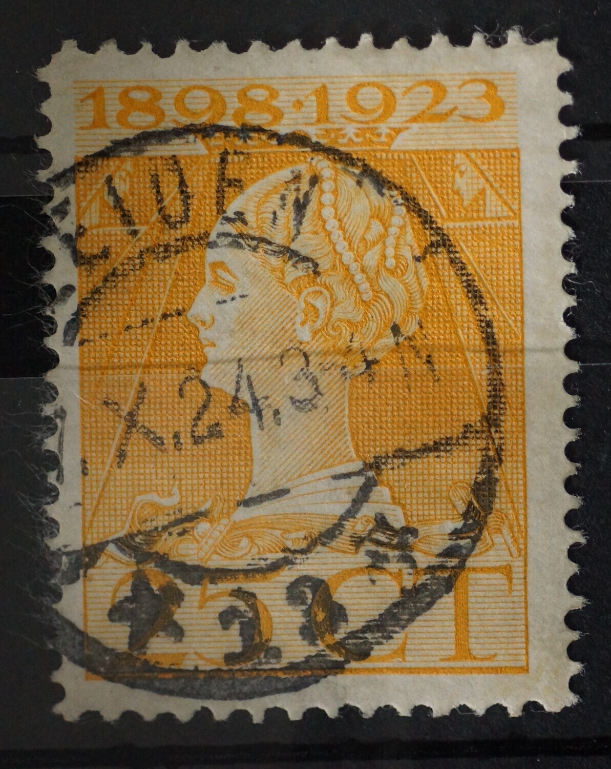 Leiden 12 op NVPH 126 - vrij zeldzaam