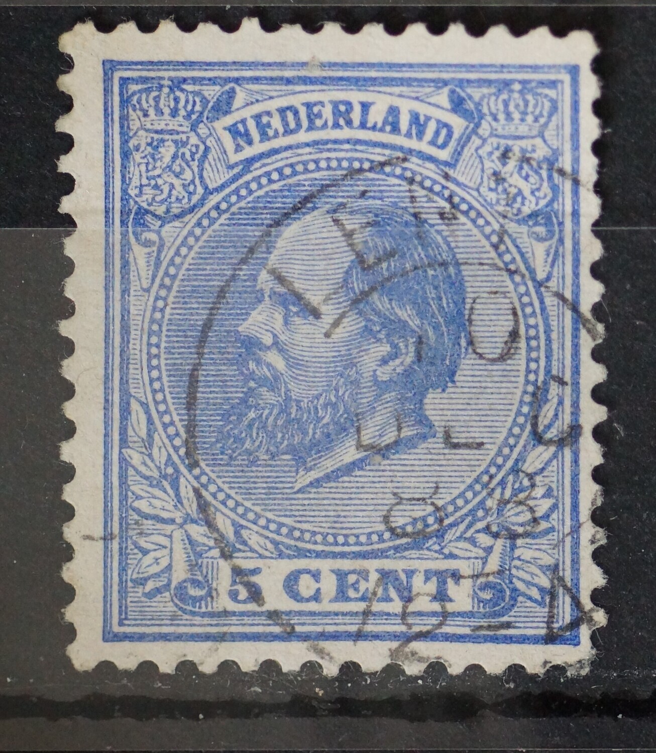 Lent op NVPH 19 (plaatsnaam lijkt verschoven t.o.v. datum / uren) Lent op NVPH 19 (plaatsnaam lijkt verschoven t.o.v. datum / uren)