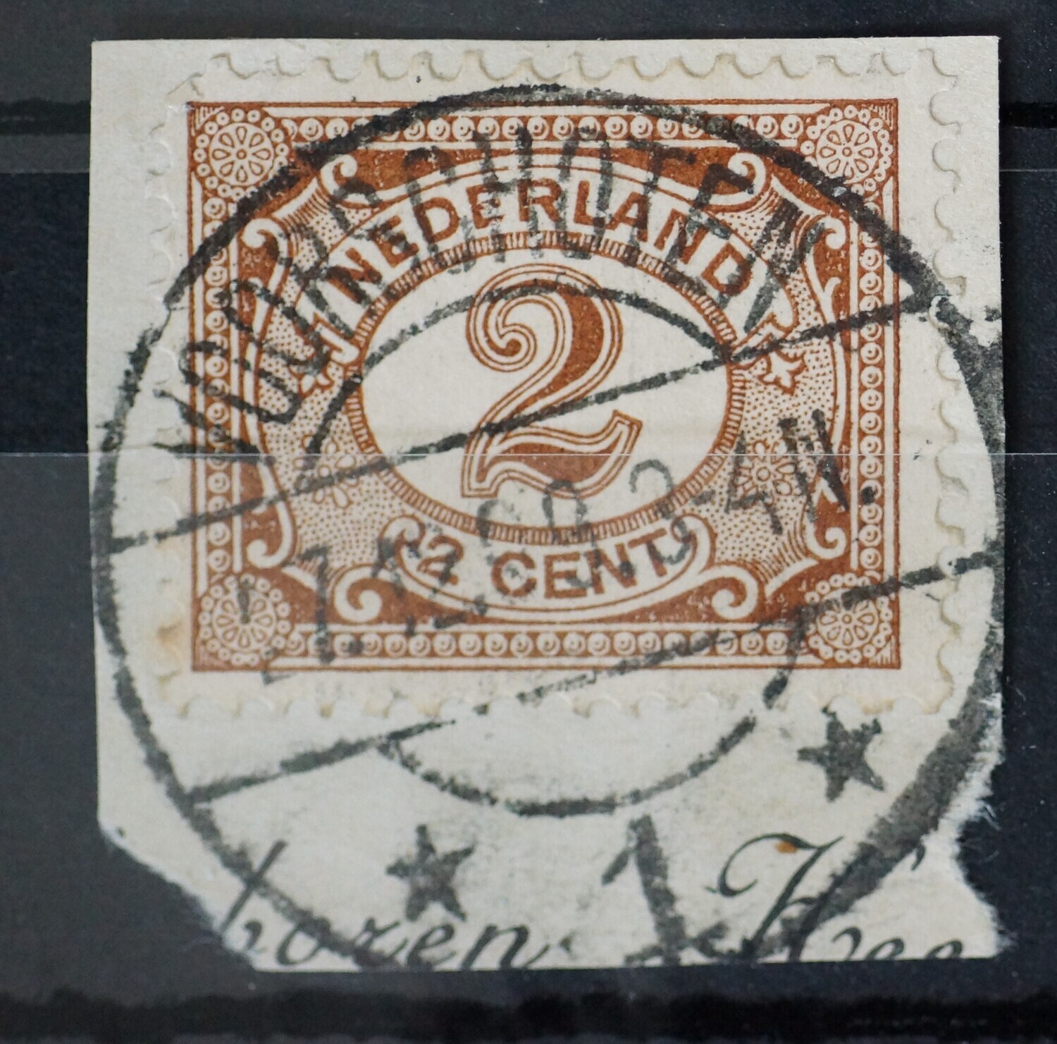 Voorschoten 1 op NVPH 54 Voorschoten 1 op NVPH 54