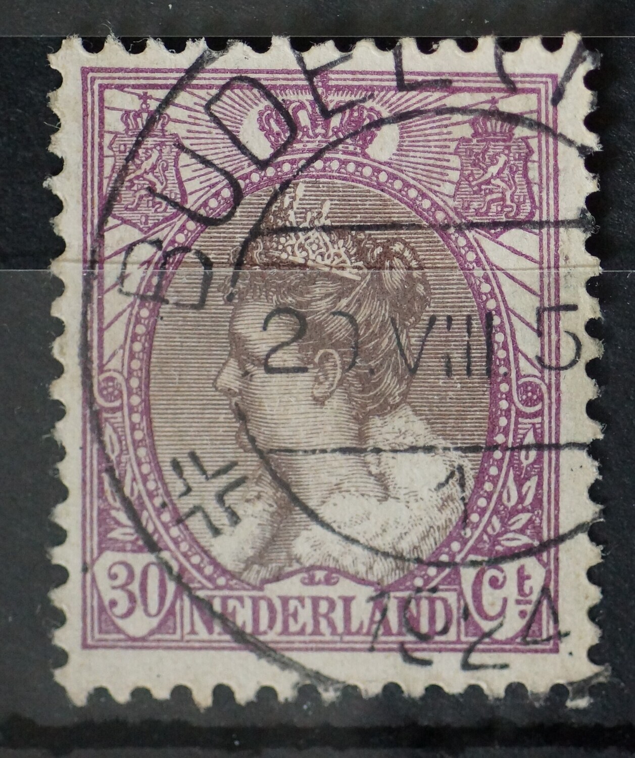 Budel (N.B.) 1 op NVPH 72 Budel (N.B.) 1 op NVPH 72