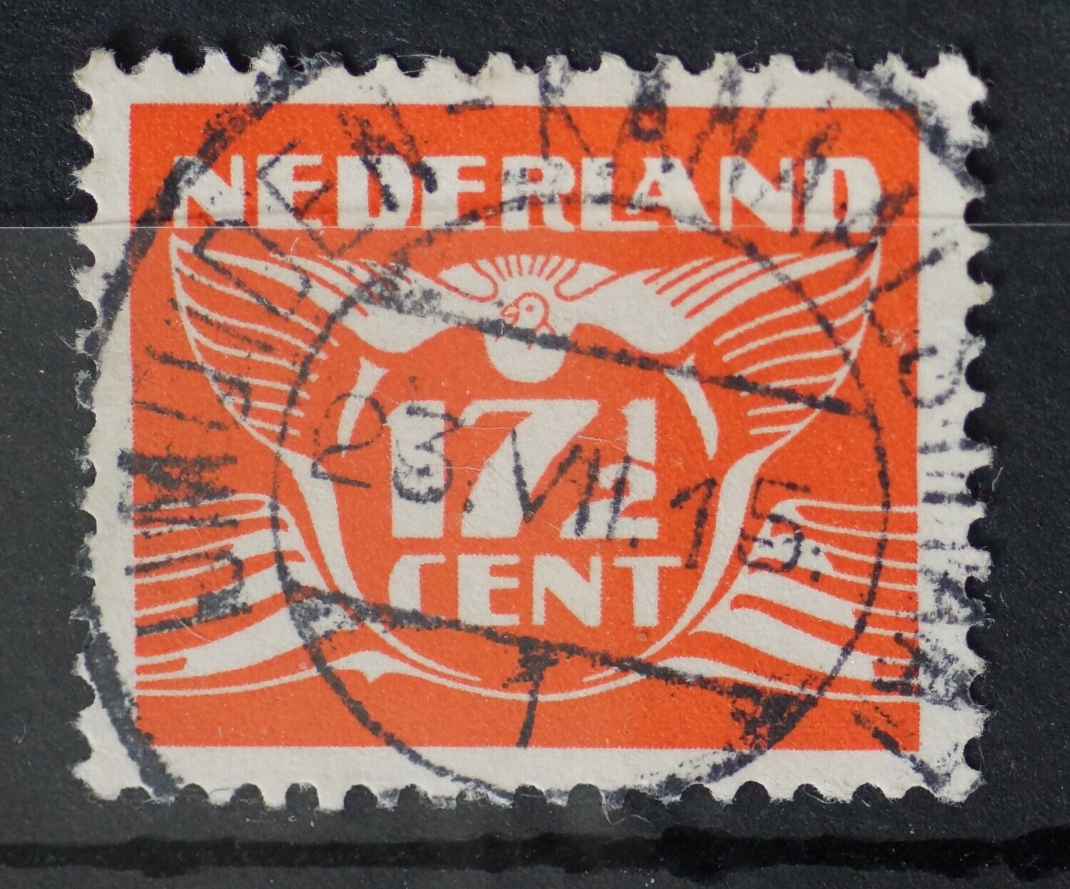 IJmuiden-Kanaalstraat 1 op NVPH 385