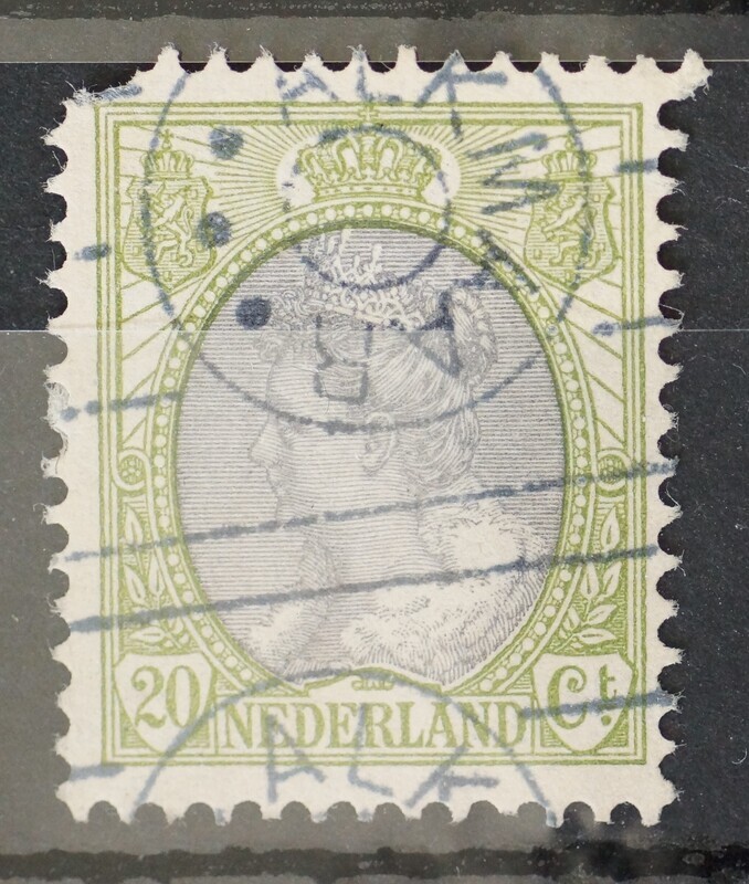 Alkmaar (z.j.) op NVPH 69 (fraai)