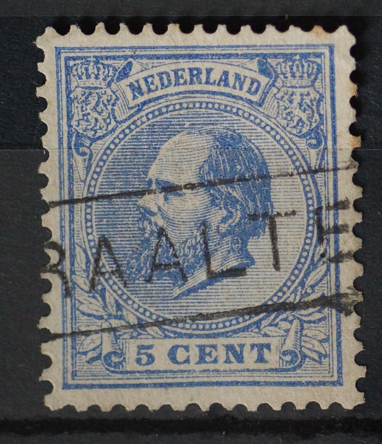 Haltestempel Raalte op NVPH 19