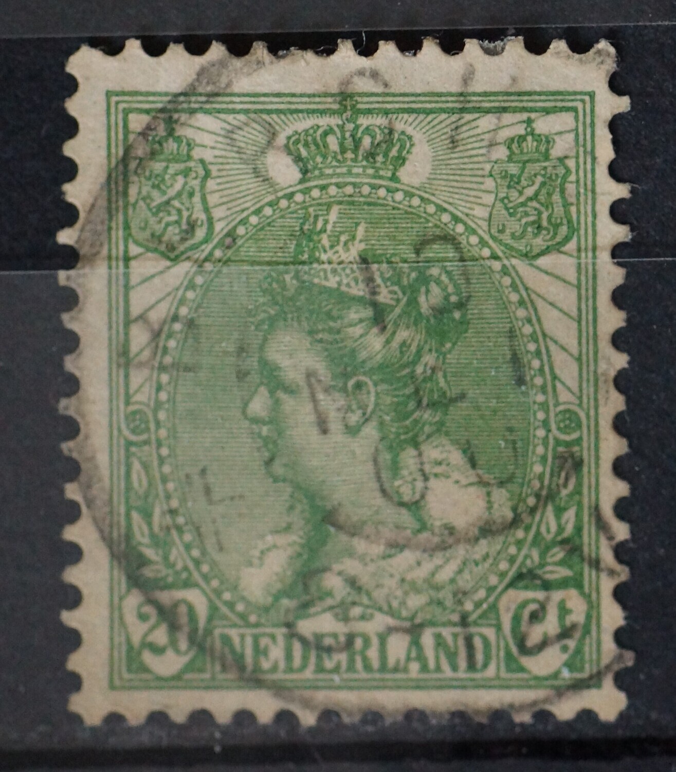 Berchem op NVPH 68 - vrij schaars