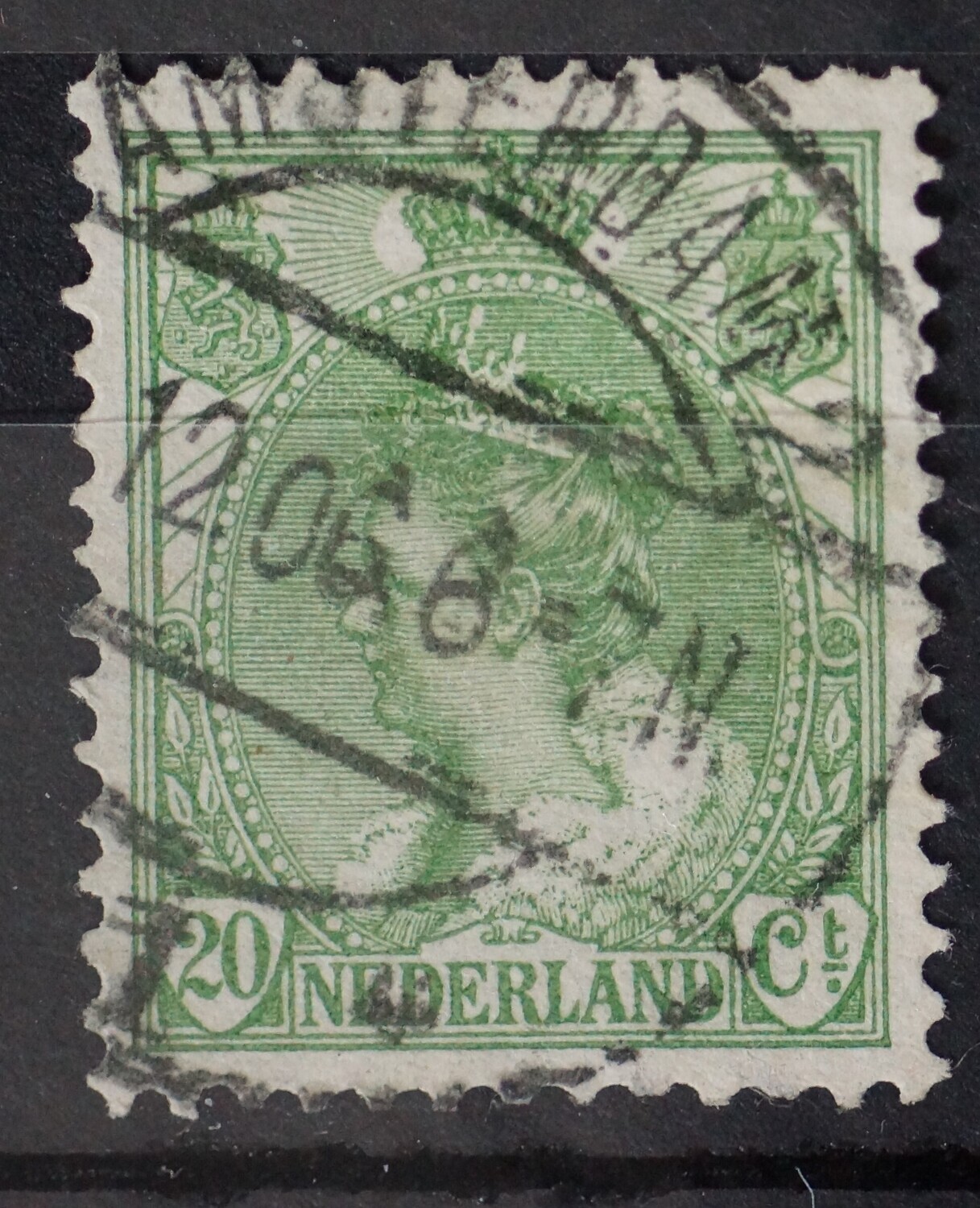 Amsterdam 2  1 op NVPH 68 - vrij schaars