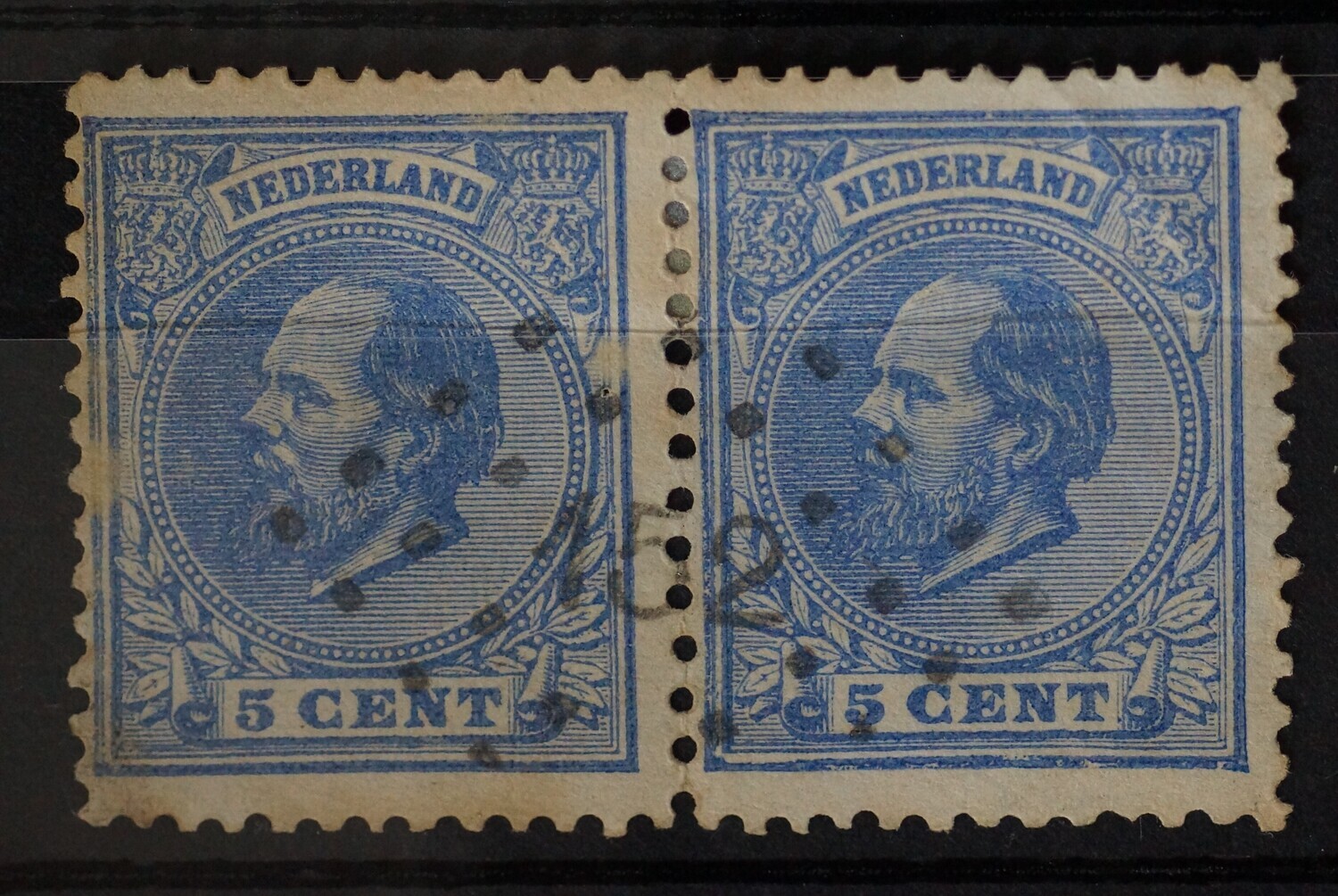 152 (Scheveningen) op NVPH 19 (paar)