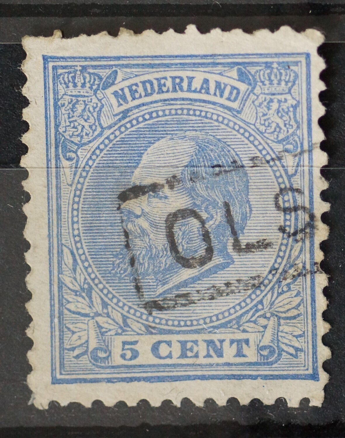 Haltestempel Olst op NVPH 19