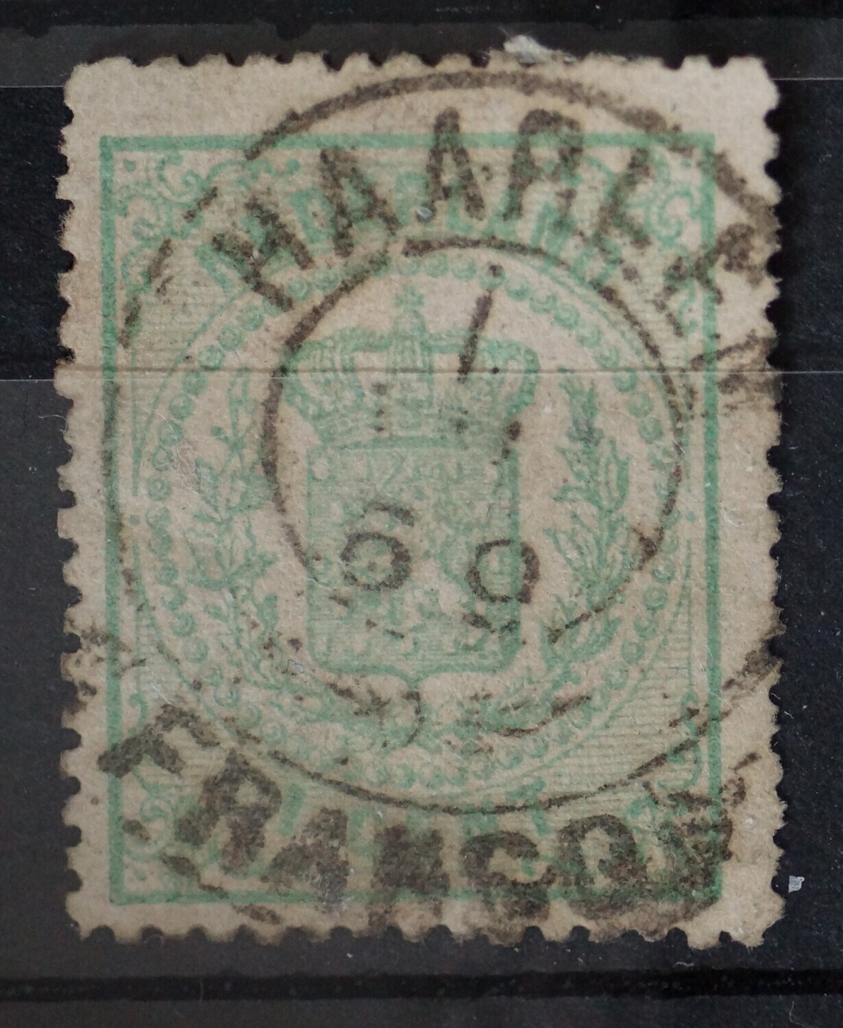 Francotakje Haarlem op NVPH 15