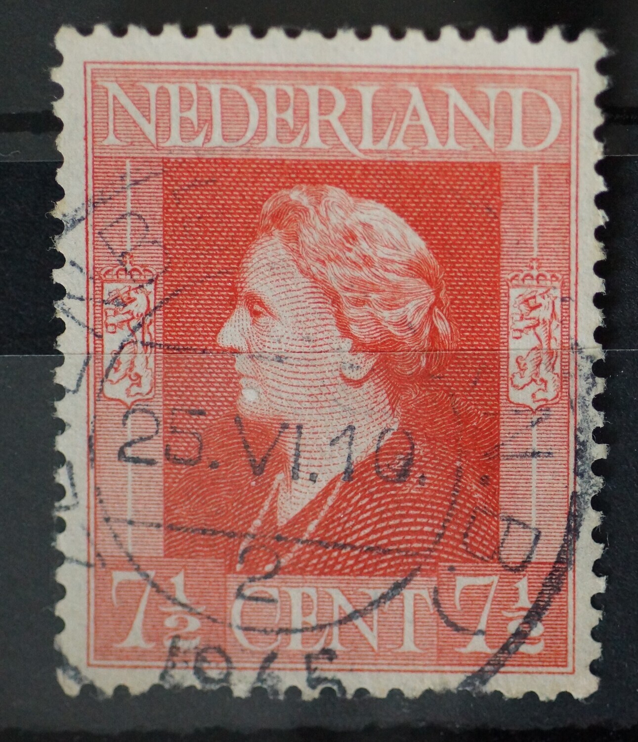 Zevenbergen (N.B.) 2 op NVPH 432 - open 4 van 1945
