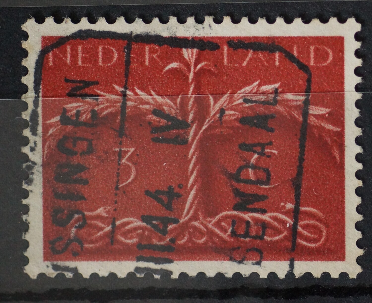 Vlissingen - Roosendaal IV op NVPH 409