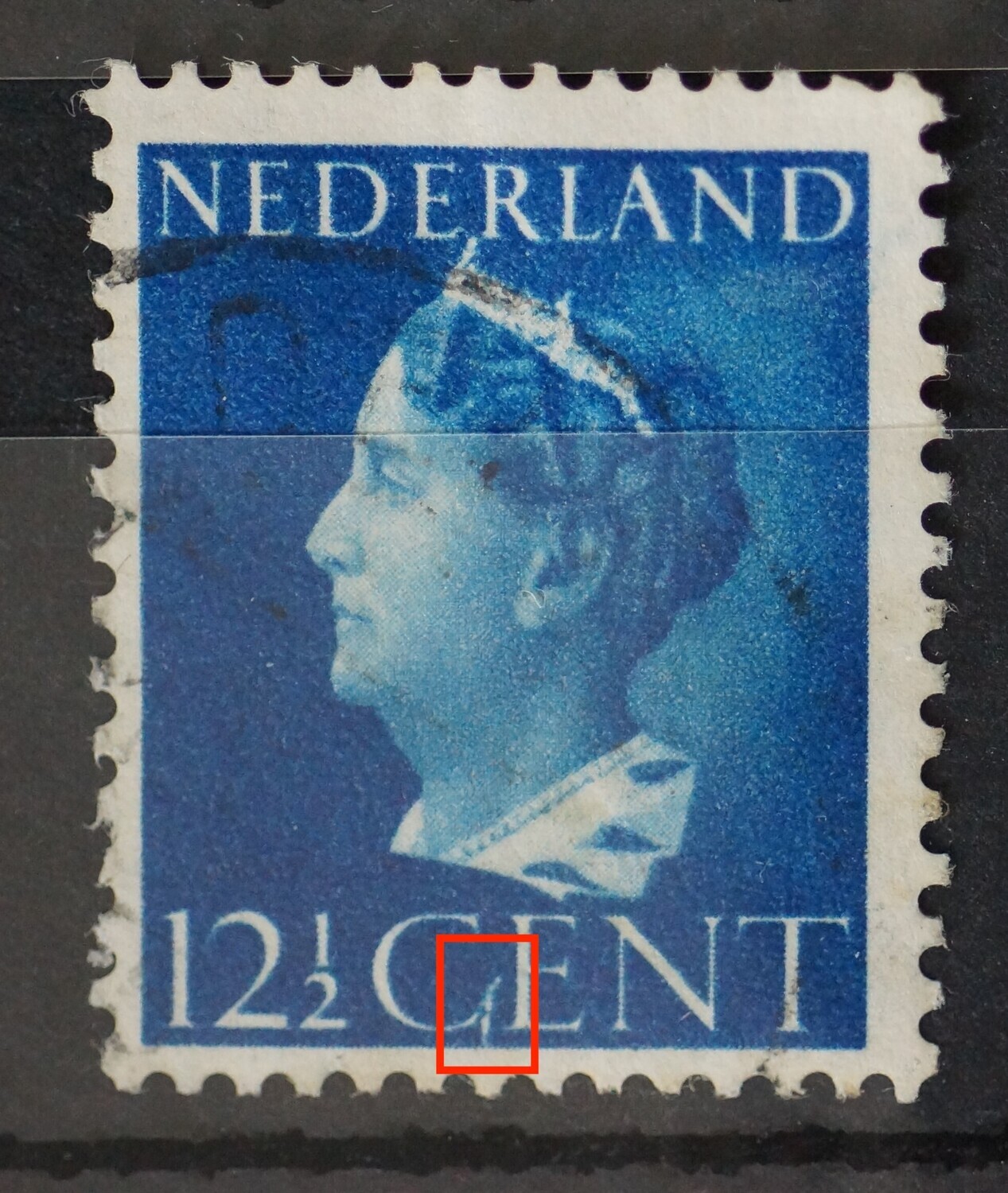 NVPH 336 - GENT i.p.v. CENT (336 P)