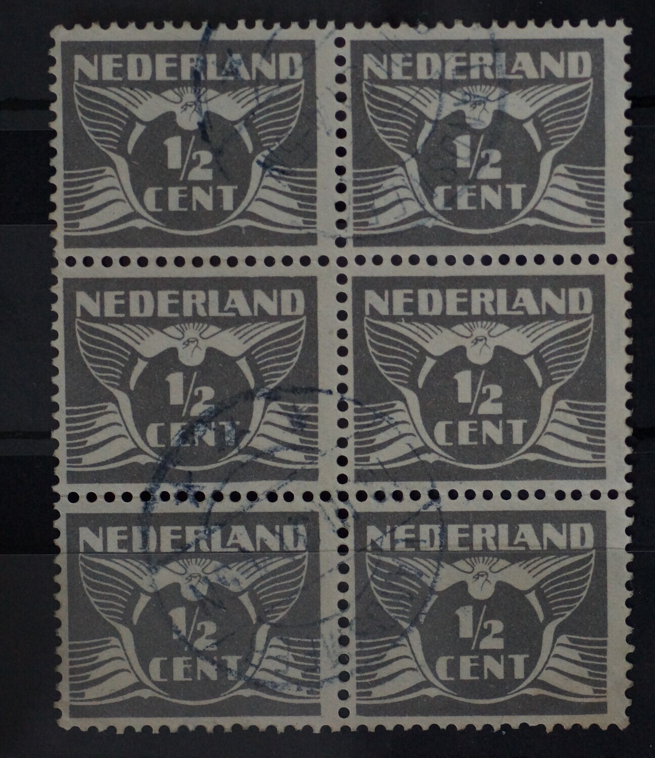 Landsmeer op NVPH 169 (blok)