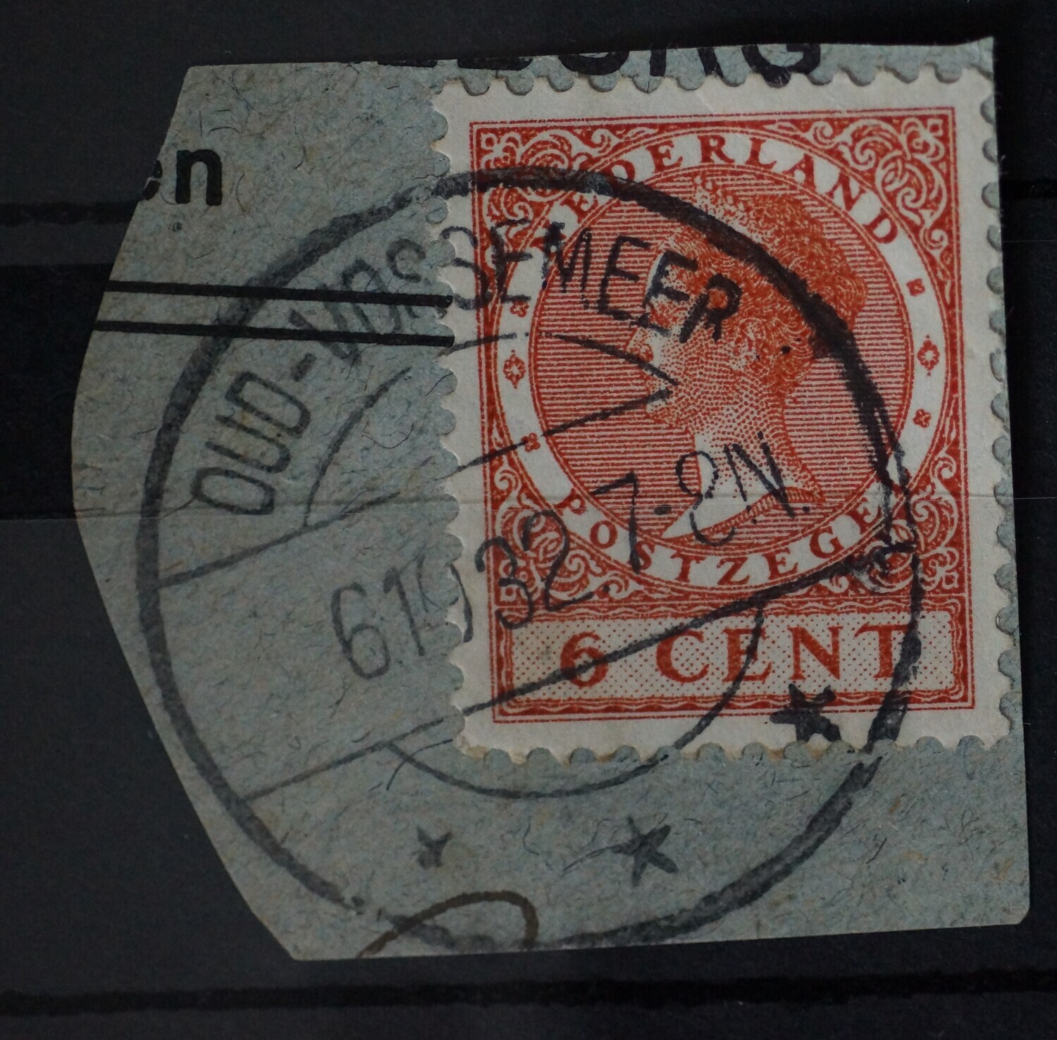 Oud-Vossemeer op NVPH 178