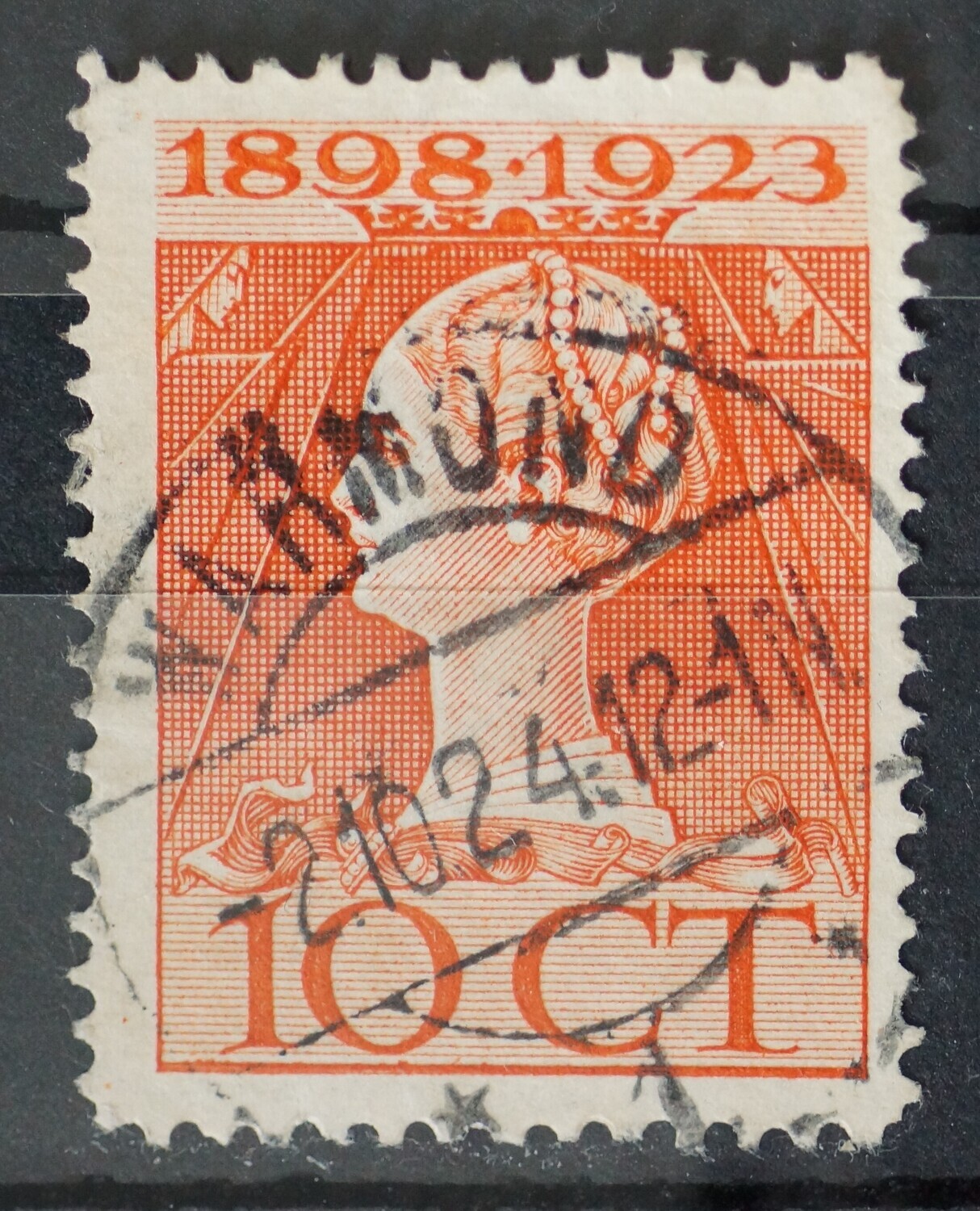 Warmond 1 op NVPH 124 - vrij schaars