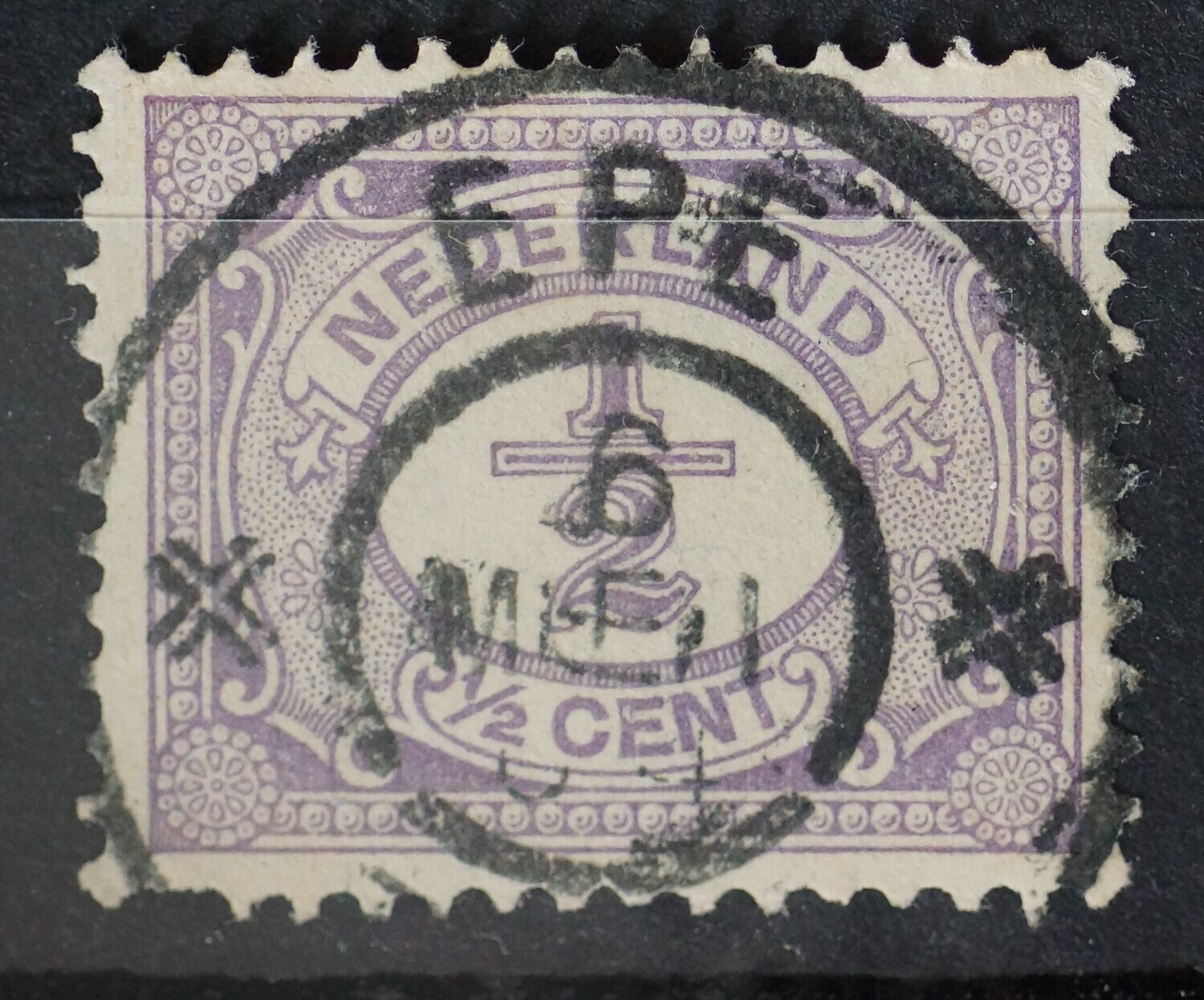 Epe  (twee kruizen) op NVPH 50