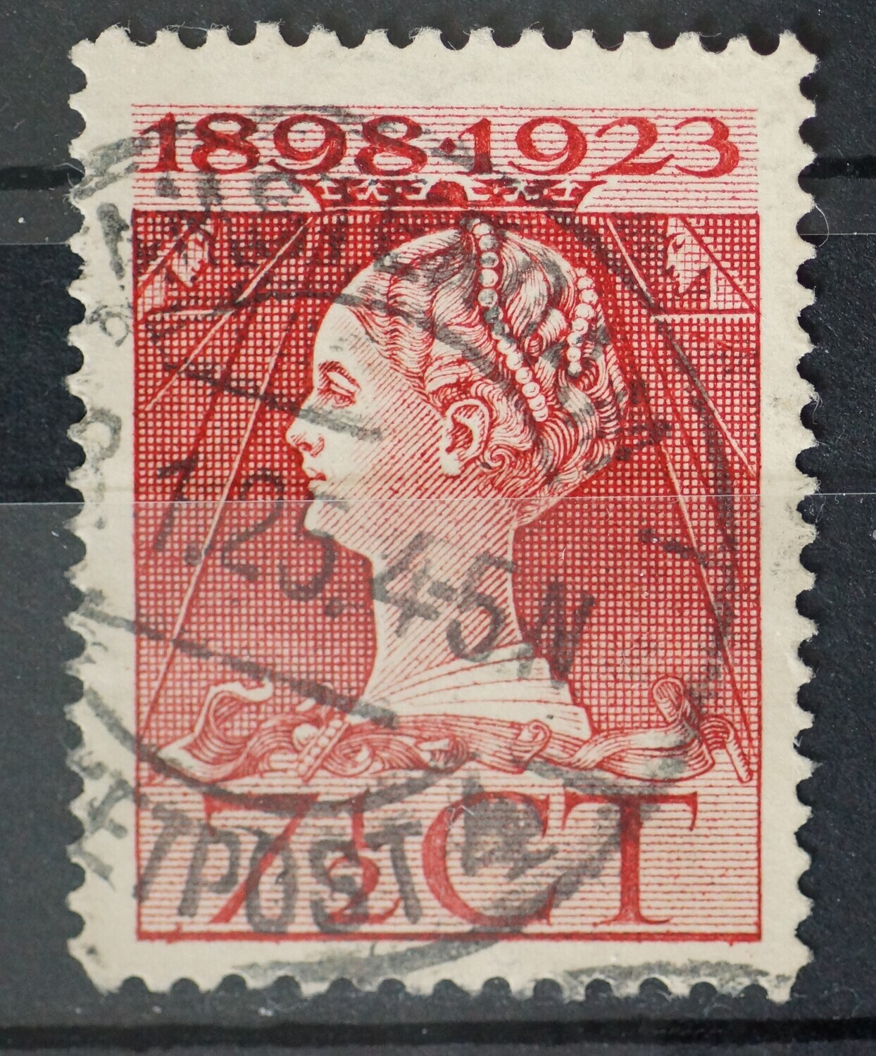 Amsterdam Pakketpost 4 op NVPH 123