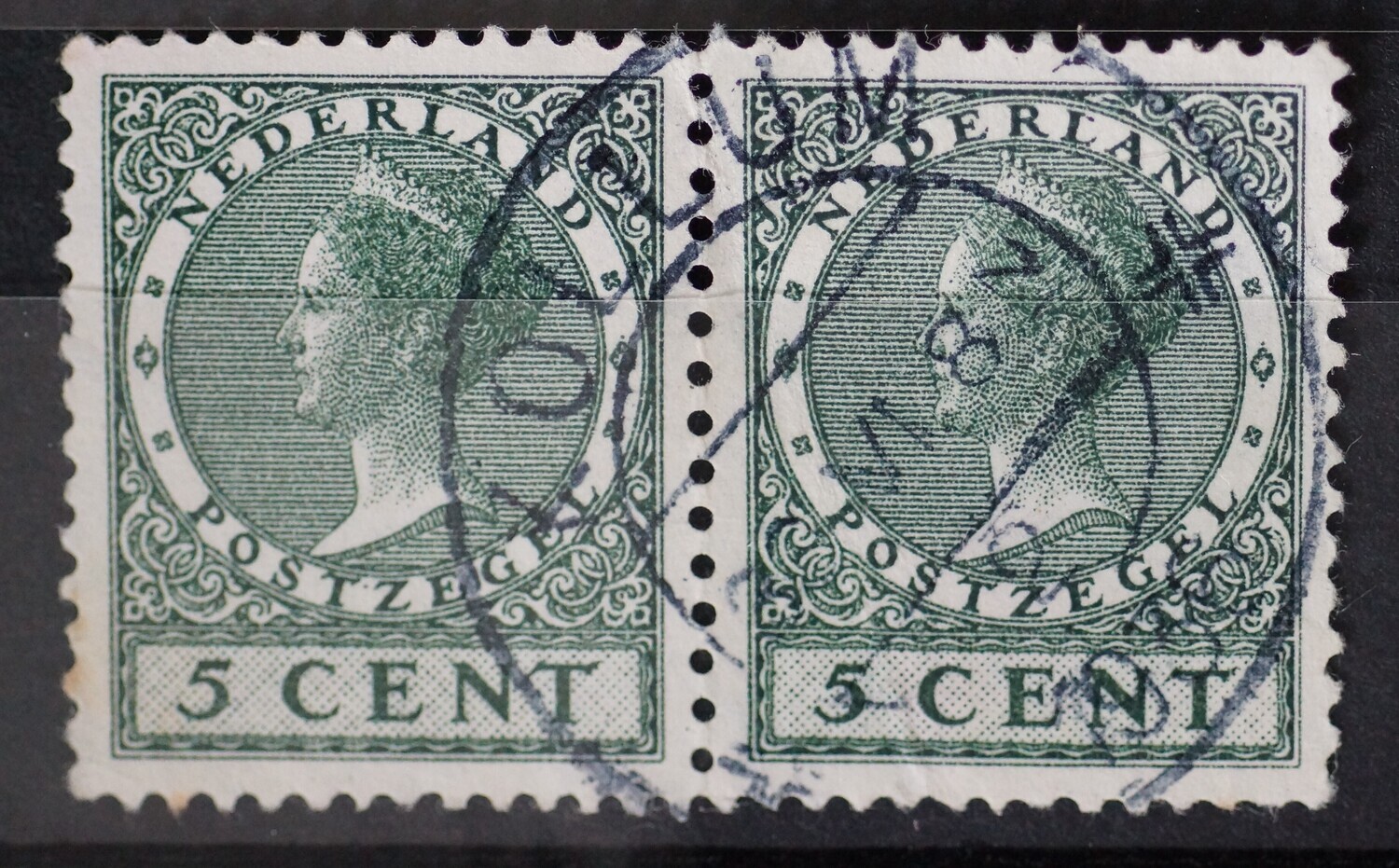 Kollum 2 op NVPH 177 (paar)