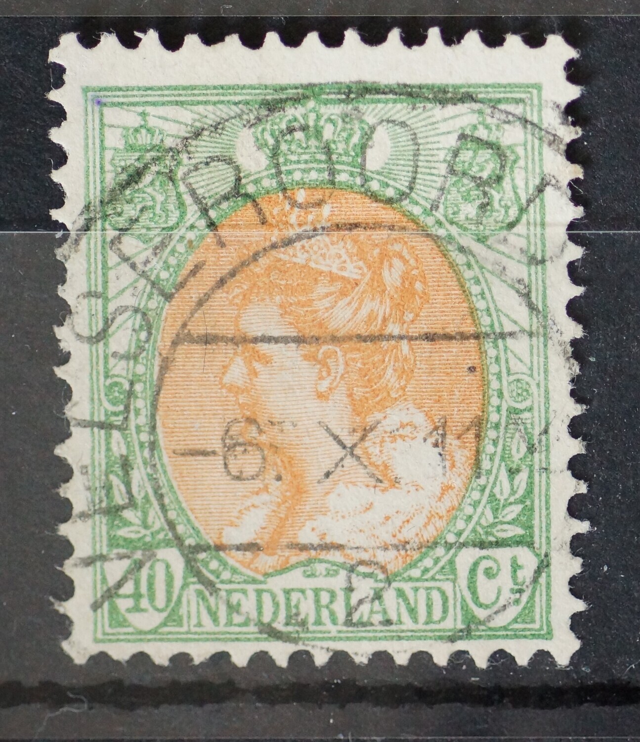 Velseroord (N.H.) 2 op NVPH 73 - vrij schaars