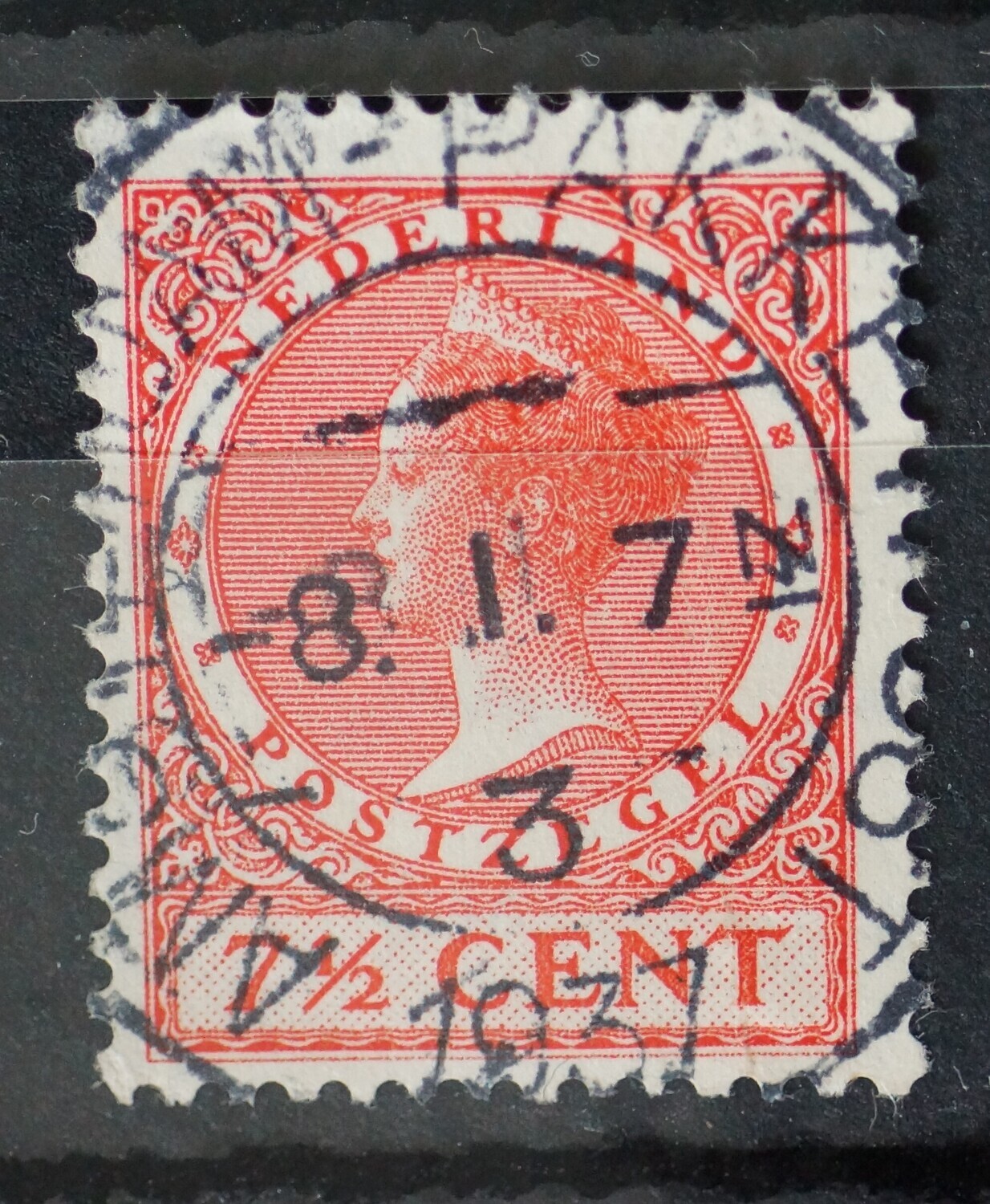 Amsterdam-Pakketpost 3 op NVPH 180 Amsterdam-Pakketpost 3 op NVPH 180