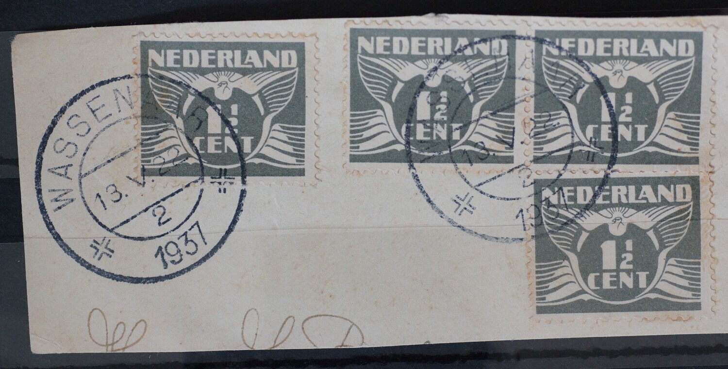 Wassenaar 2 op NVPH 172 (4x)