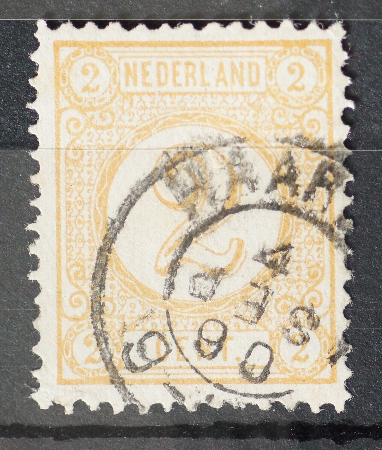 Haarlem op NVPH 32 - kopstaande maand
