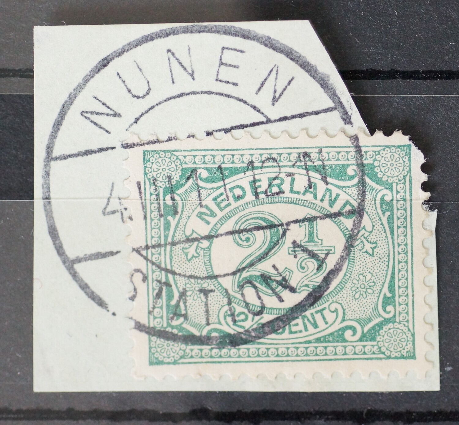 Nunen Station 1 op NVPH 55 - vrij schaars
