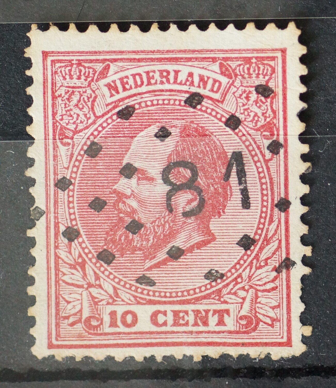 81 (Nijkerk) op NVPH 21 81 (Nijkerk) op NVPH 21