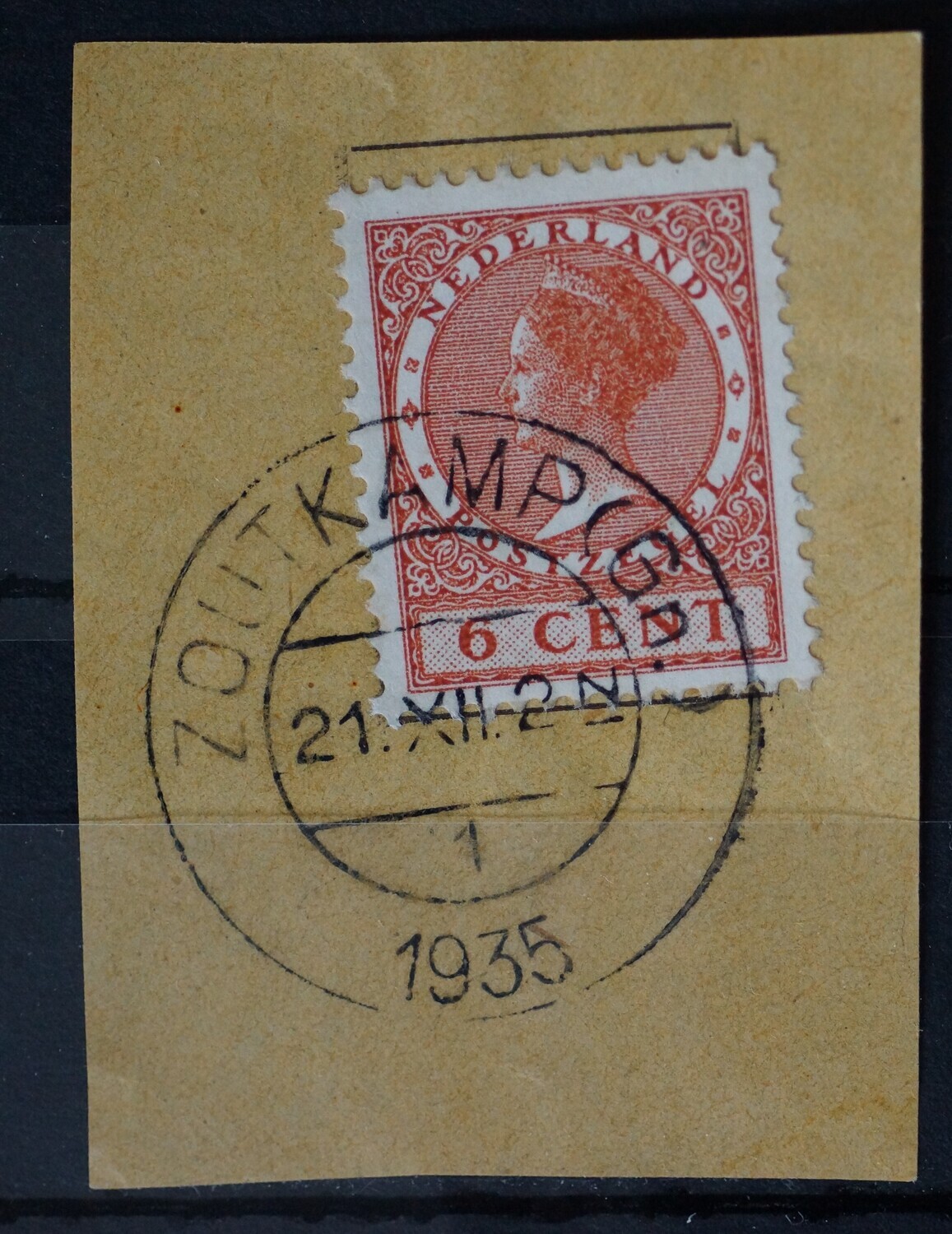 Zoutkamp (Gn.) 1 op NVPH 178