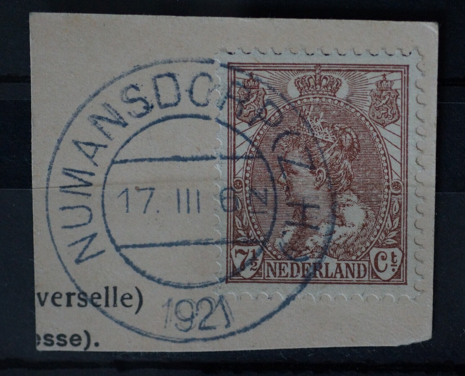 Numansdorp (Z.H.) op NVPH 61