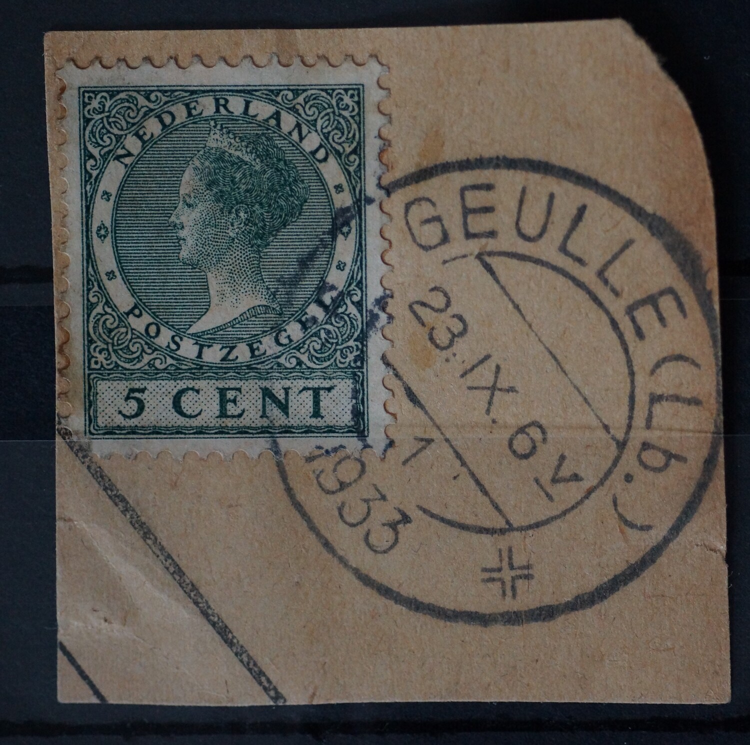 Geulle (Lb.) 1 op NVPH 177