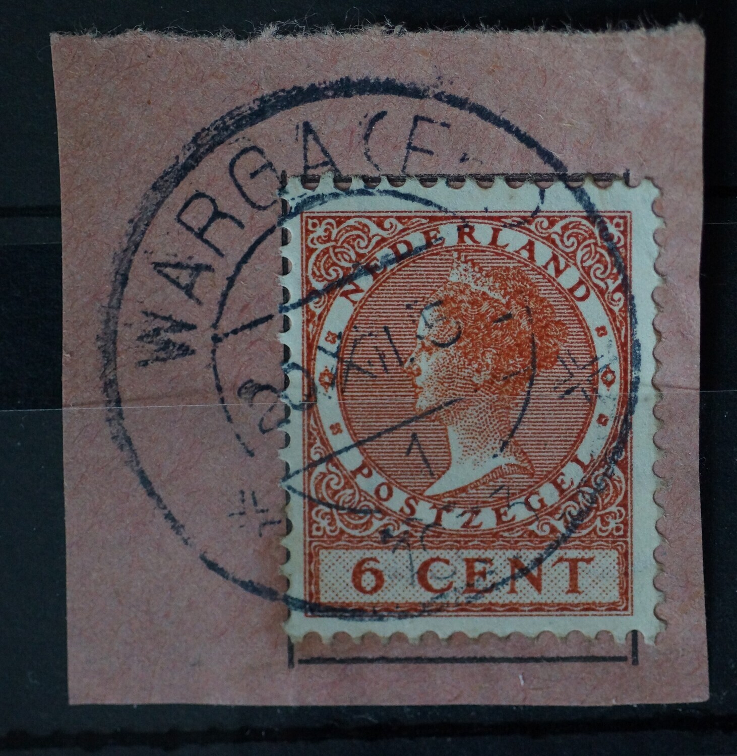 Warga (Fr.) 1 op NVPH 178 Warga (Fr.) 1 op NVPH 178